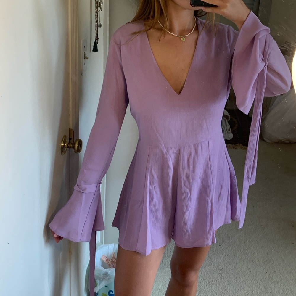 Purple Romper